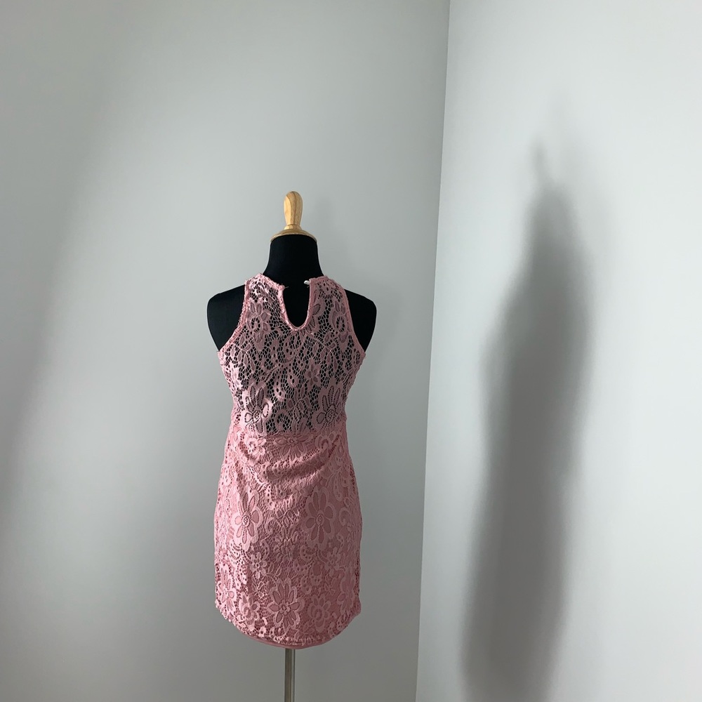 Lace Mini Dress **missing button*** - Picture 2 of 2